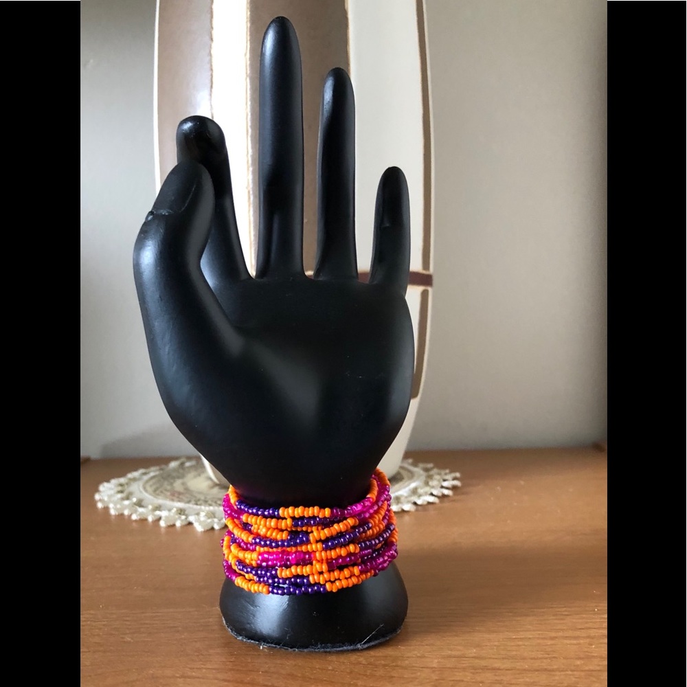 RATTLESNAKE BEADED BRACELET